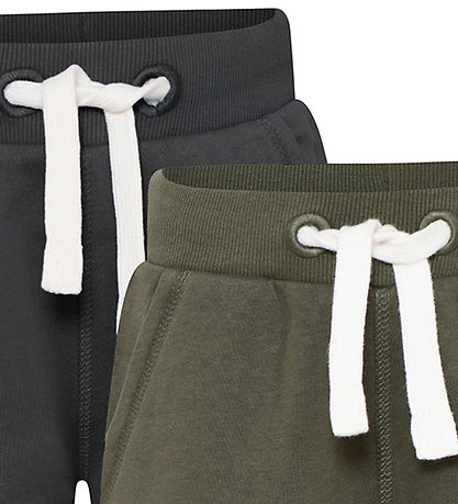 Minymo Sweatshorts - 2-pak - Beetle