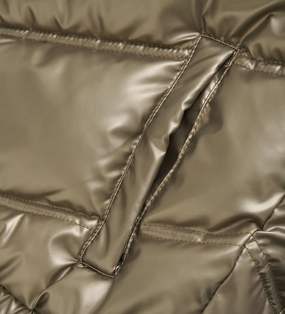 Creamie Dynejakke - Metallic - Pale Gold