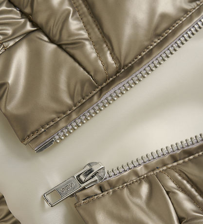 Creamie Dynejakke - Metallic - Pale Gold