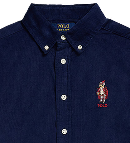Polo Ralph Lauren Skjorte - Fløjl - Navy