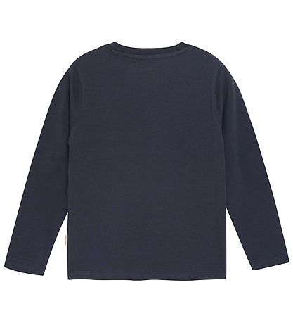 Minymo Bluse - Blue Nights m. Print