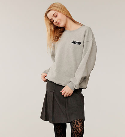 Sofie Schnoor Sweatshirt - Elisy - Grey Melange