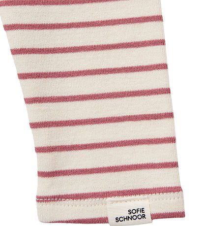 Sofie Schnoor Leggings - Nalinesb - Off White Striped