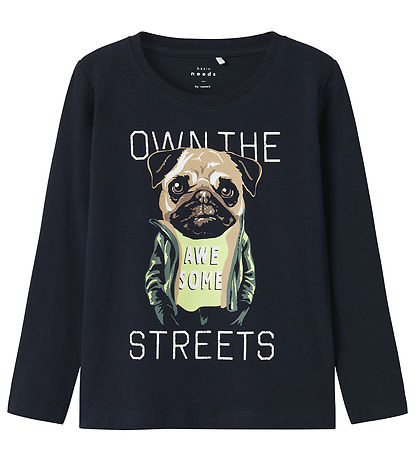 Name It Bluse - NmmVux - Dark Sapphire/Own The Streets