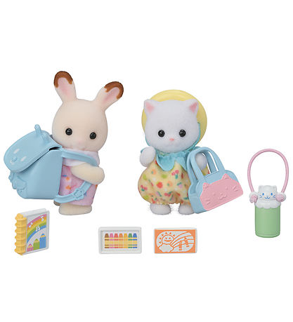 Sylvanian Families - Vuggestuevenner Walk Along Duo - 5747