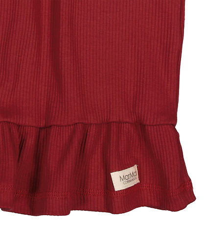 MarMar Kjole - Rib - Duse - Hibiscus Red