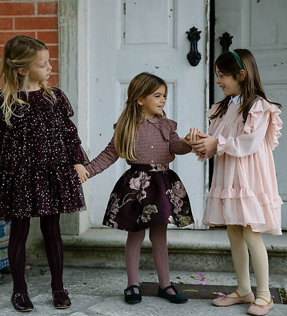MarMar Nederdel - Sunita - Deep Mulberry Jacquard