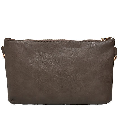 Rosemund Clutch - Taupe Brown/Gold