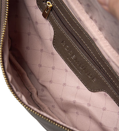 Rosemunde Skuldertaske - Taupe Brown/Gold