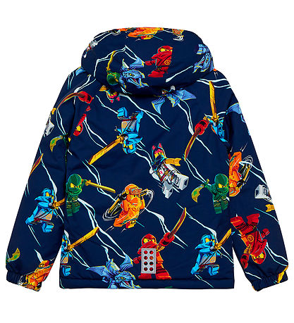 LEGO® Ninjago Dynejakke - LWJad 603 - Dark Navy