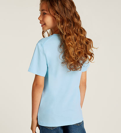 Calvin Klein T-shirt - Ck Monogram - Ozone Blue