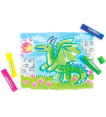 Ooly Tuscher - Chunkies Paint Sticks - 24 stk