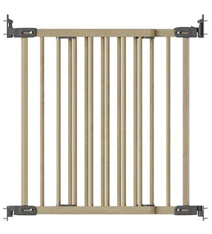 BabyDan Sikkerhedsgitter - Flexi Fit Wood Deluxe - Nature