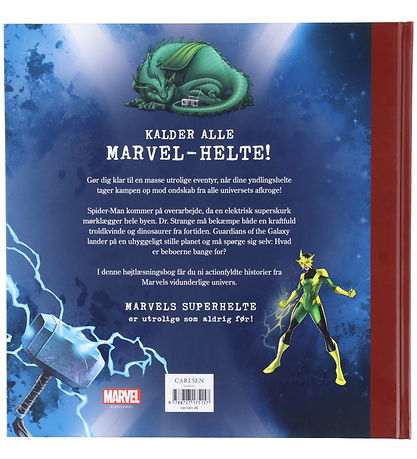 Forlaget Carlsen Bog - Den Utrolige Bog med Marvel-Historier - D