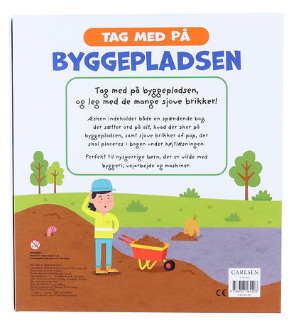 Forlaget Carlsen Aktivitetsbog - Tag Med På Byggepladsen
