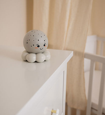 Cloud-B Natlampe - Twinkles To Go Octo - Grey