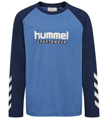 Hummel Bluse - hmlJr Logo - Dutch Blue