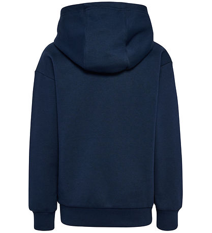 Hummel Hættetrøje - hmlJr - Loose Hoodie - Dress Blue