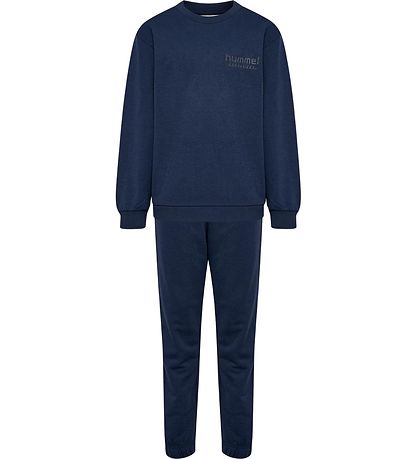 Hummel Sweatsæt - hmlJR Base - Dress Blue