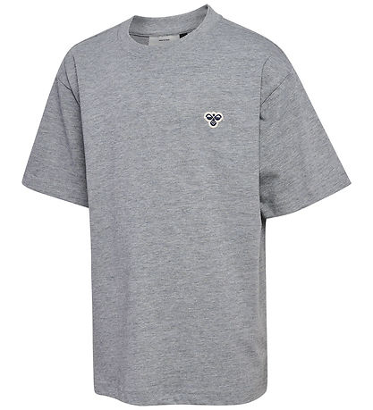 Hummel T-Shirt - hmlJR - Grey Melange