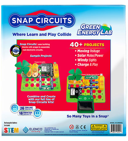 Snap Circuits Sæt - Green Energi Lab