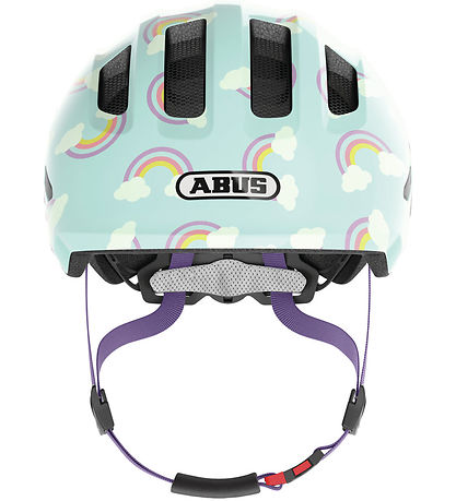 Abus Cykelhjelm - Smiley 3.0 Led - Blue Rainbow