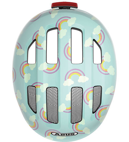 Abus Cykelhjelm - Smiley 3.0 Led - Blue Rainbow
