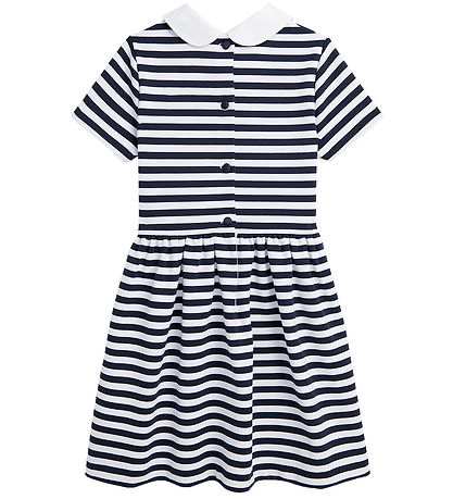 Polo Ralph Lauren Kjole - Navy/Hvidstribet