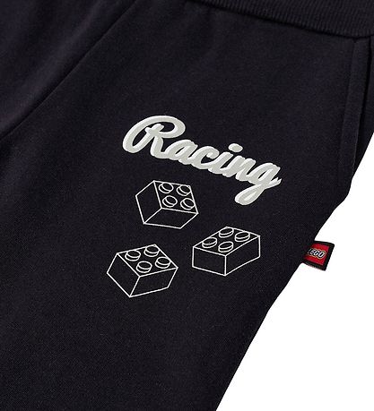 LEGO® Wear Sweatpants - LWPhilo 703 - Sort m. Print