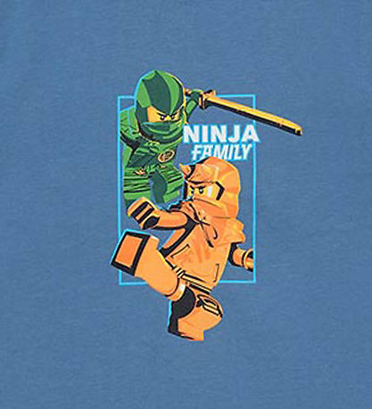 LEGO® Ninjago Nattøj - LWAris 703 - Blue m. Print