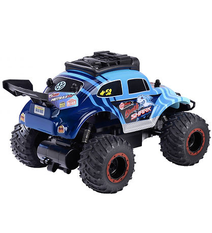 Dickie Toys Fjernstyret Bil m. Lys - RC Volkswagen Beetle Baja B