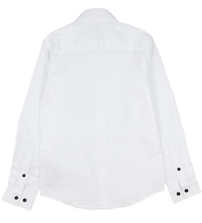 Jack & Jones Skjorte - JjeAxel - Hvid m. Navy
