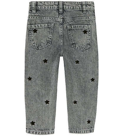 Name It Jeans - NmfBella Mom - Medium Grey Denim/Stars