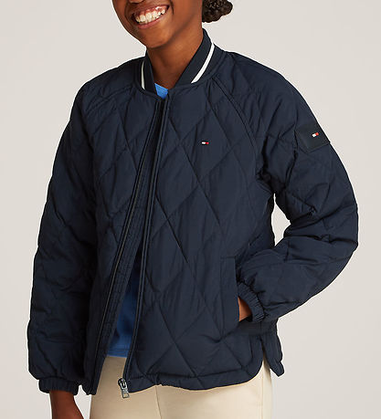Tommy Hilfiger Termojakke - Quilted - Dark Night Navy