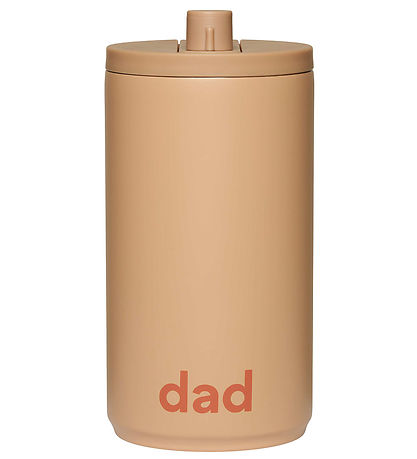 Design Letters Termokop - Travel - 350 ml - Beige m. Dad 