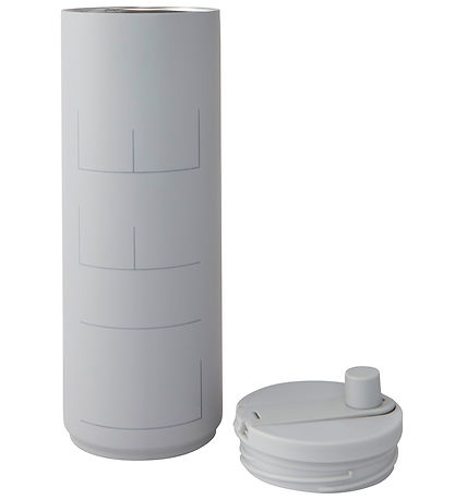 Design Letters Termokop - Travel - Life Mug - 500 ml - Grå