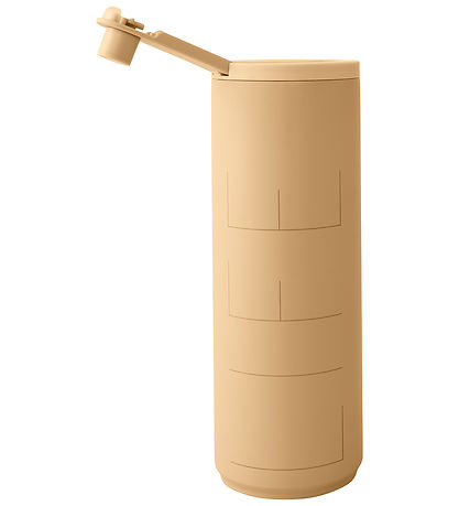 Design Letters Drikkeflaske - Sports - 500 ml - Beige m. Life