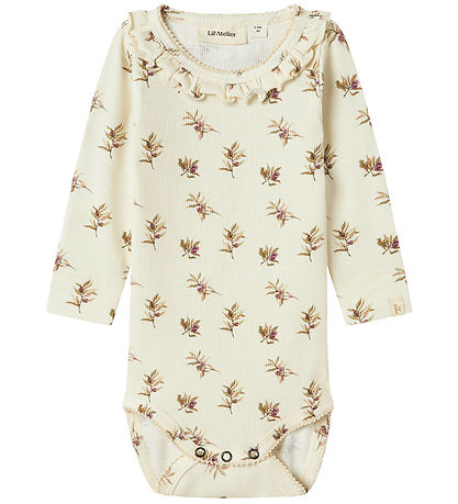 Lil' Atelier Body l/æ - Rib - NbfGavo - Turtledove/Olive