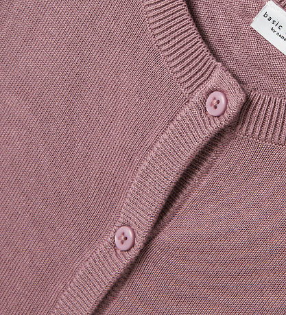Name It Cardigan - Strik - Noos - NkfVimone - Elderberry