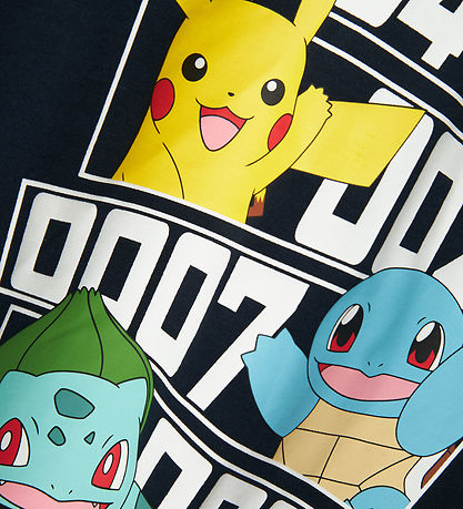 Name It T-Shirt - Noos - NkmDazz Pokemon - Dark Sapphire m. Prin