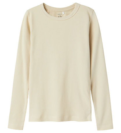 Name It Bluse - Noos - Rib - NkfNakal - Summer Sand
