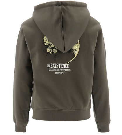 Hound Cardigan - Army m. Jordklode