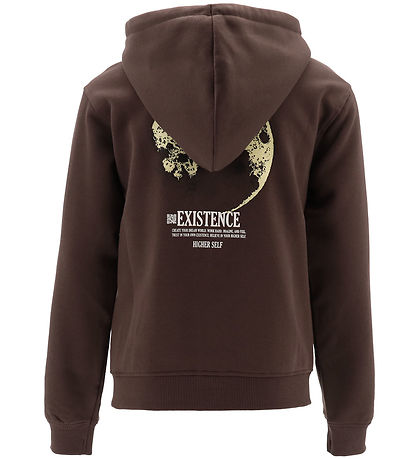 Hound Cardigan - Dark Brown m. Jordklode