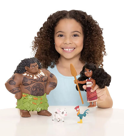 Disney Princess Vaiana 2 Figurer - Maui & Vaiana Voyager