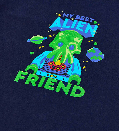 LEGO® Wear Bluse - LWTaffy - Dark Navy m. Alien