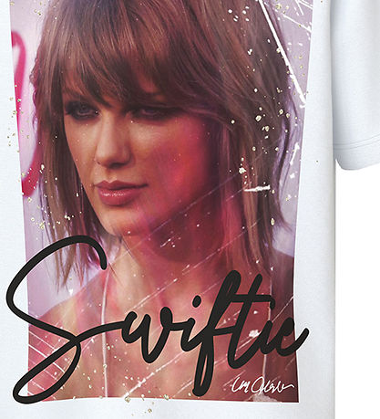 Name It T-Shirt - NkfDusan - Taylor Swift - Cloud Dancer m. Prin