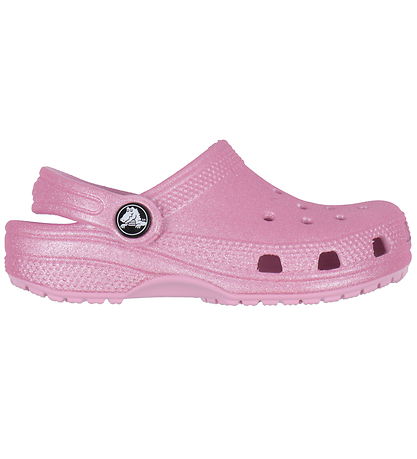 Crocs Sandaler - Classic Glitter Clog T - Pink Tweed Glitter