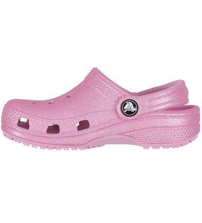 Crocs Sandaler - Classic Glitter Clog T - Pink Tweed Glitter
