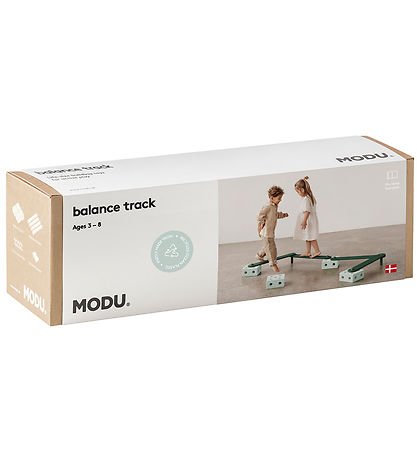 MODU Balancebane - 17 Dele - Ocean Mint/Forest Green