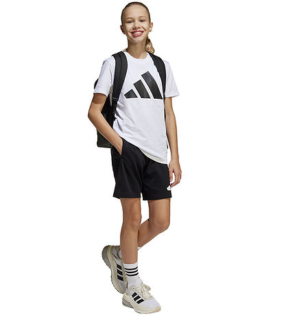 adidas Performance Shortssæt - J BL - White/Black